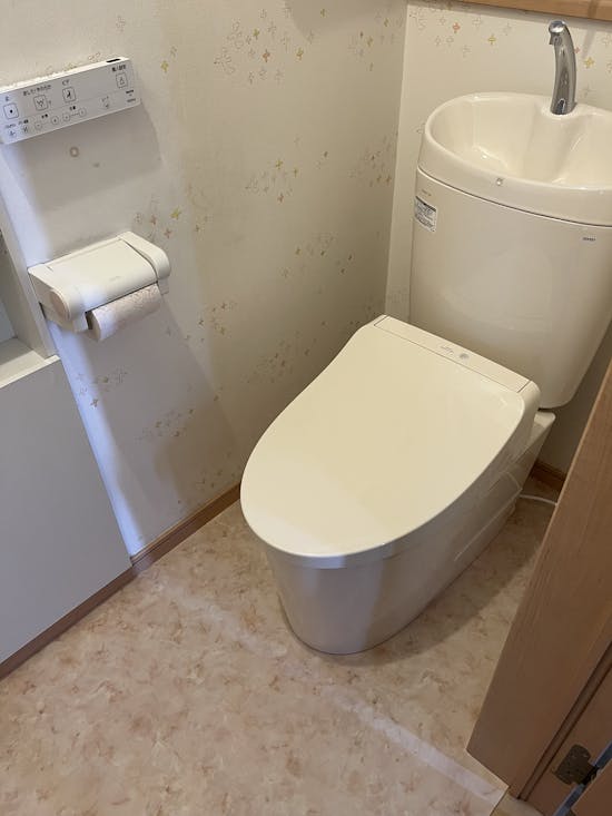 工事後　東松山市のお客様の1階・2階トイレ交換工事