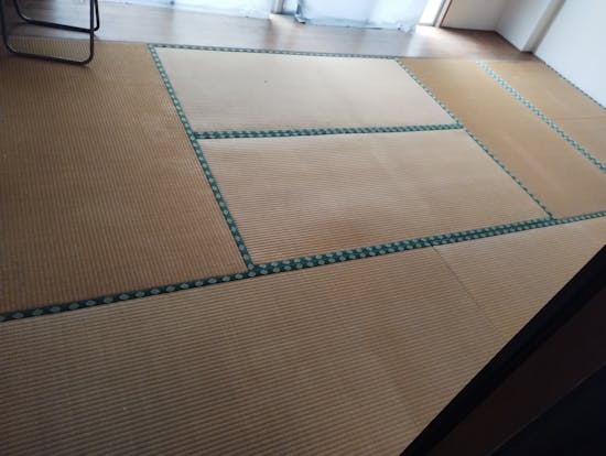 工事前　北本市のお客様の畳張替え・畳表替え工事