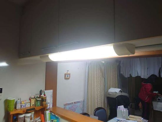 工事前　愛知県名古屋市のお客様の照明交換工事