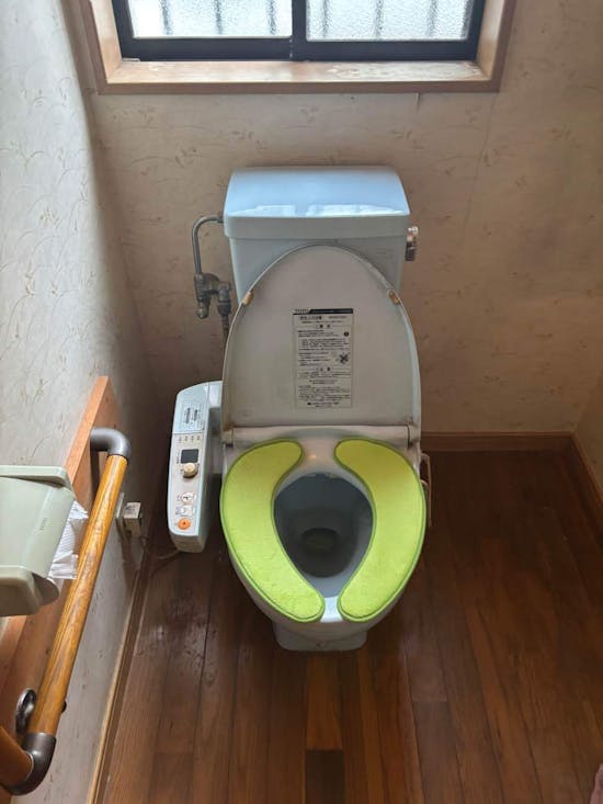 工事前　茨城県つくば市のお客様のトイレ+内装工事