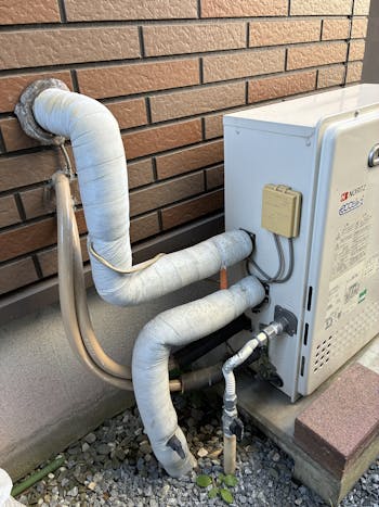 塩谷郡高根沢町のお客様の給湯器工事　具体的な工事内容1