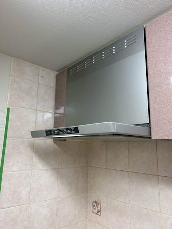 宮城県仙台市のお客様のフード＆コンロ工事パック 　具体的な工事内容1