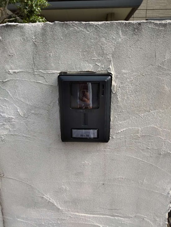 工事後　千葉県市原市のお客様のドアホン交換工事