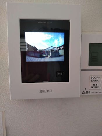 千葉県市原市のお客様のドアホン交換工事　具体的な工事内容1