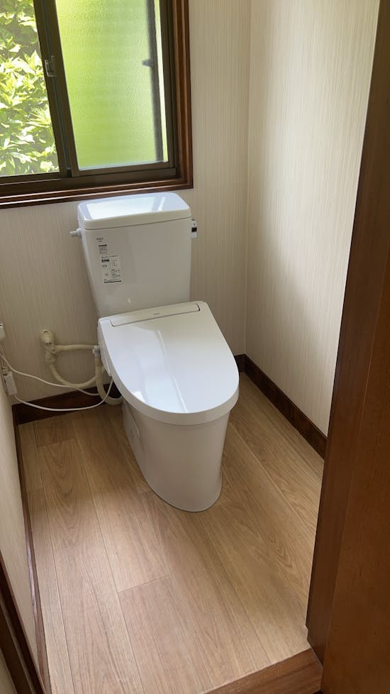工事後 小諸市のお客様のトイレ工事