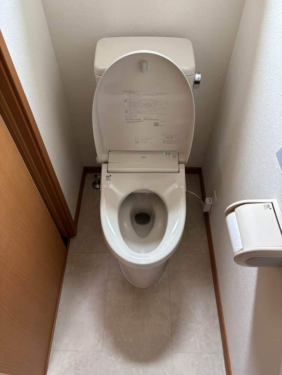 工事後　茨城県水戸市のお客様のトイレ交換工事 
