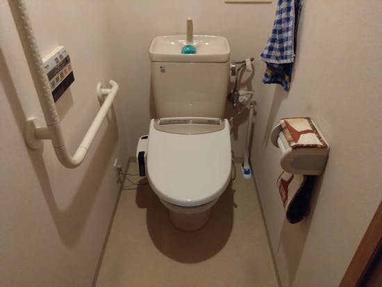 工事前　西宮市のお客様のトイレ工事