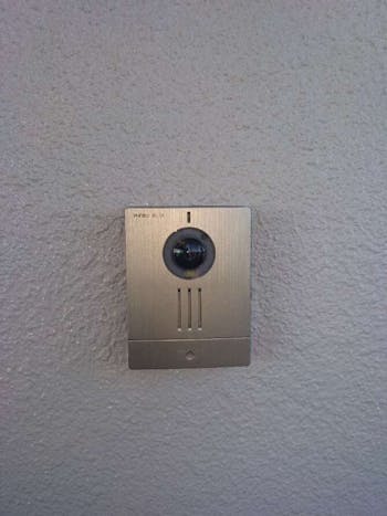 東京都青梅市のお客様のドアホン交換工事