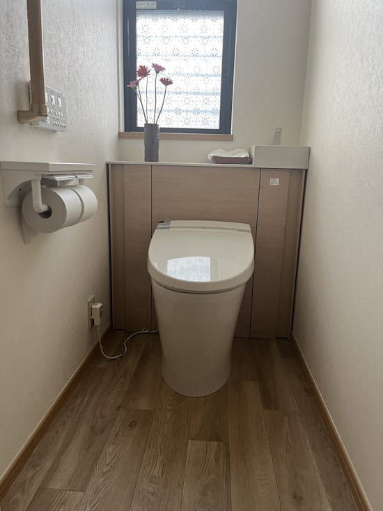工事後 伊勢崎市のお客様のトイレ交換工事