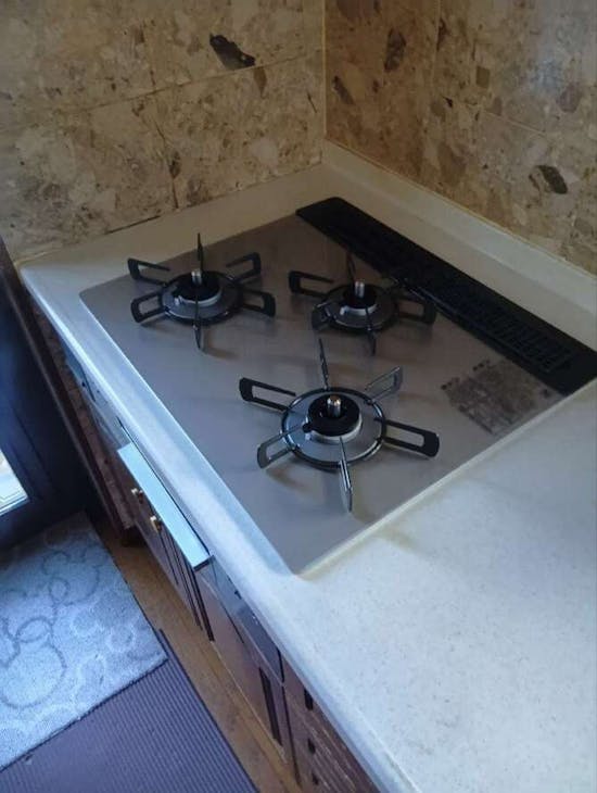 工事後 東京都八王子市のお客様のビルコン、レンジフード交換工事