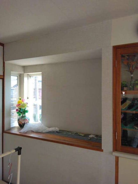 工事前　静岡県磐田市のお客様の内窓工事