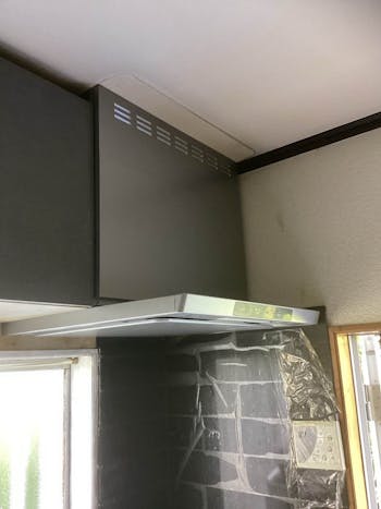 神奈川県秦野市のお客様のレンジフード工事