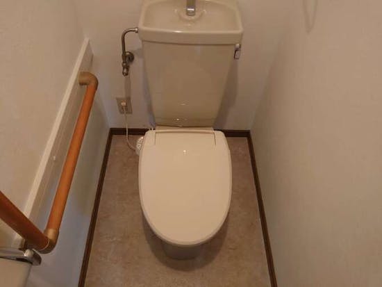 工事前　愛知県名古屋市のお客様の便座交換工事