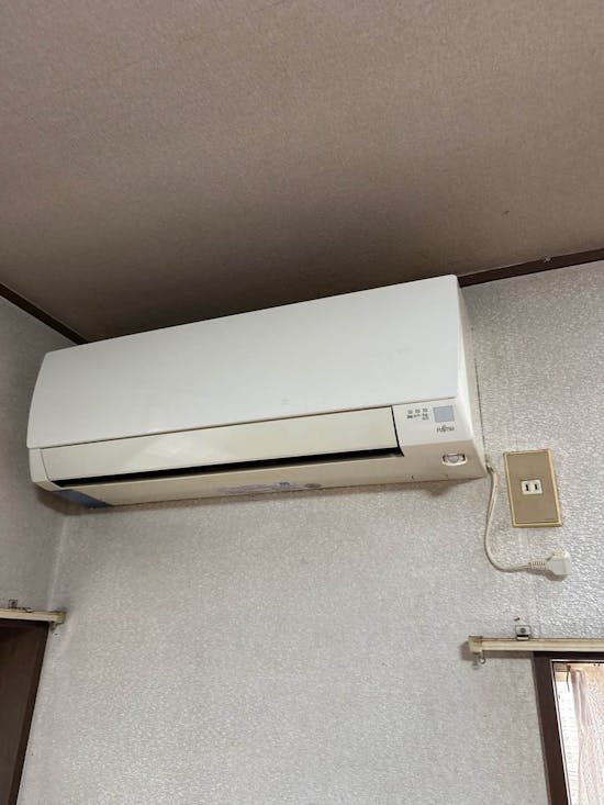 工事前　埼玉県和光市のお客様のエアコン交換工事