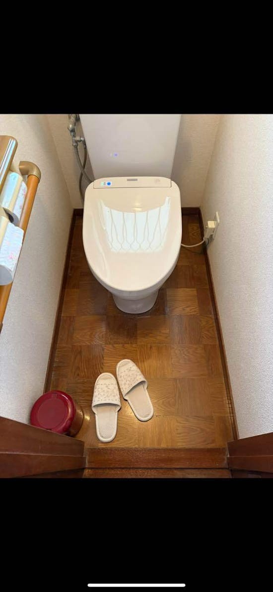 工事前　千葉県柏市のお客様のトイレ交換工事