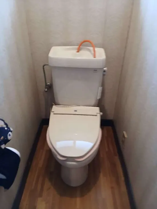 工事前　茨城県水戸市のお客様のトイレ交換工事