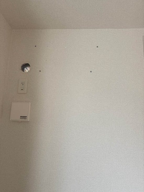 工事前　埼玉県加須市のお客様のエアコン設置工事