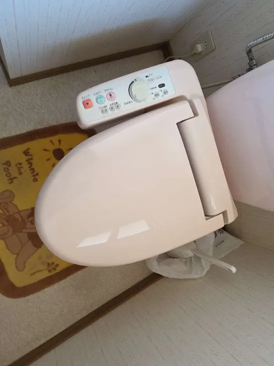 工事前　栃木県大田原市のお客様の便座交換工事