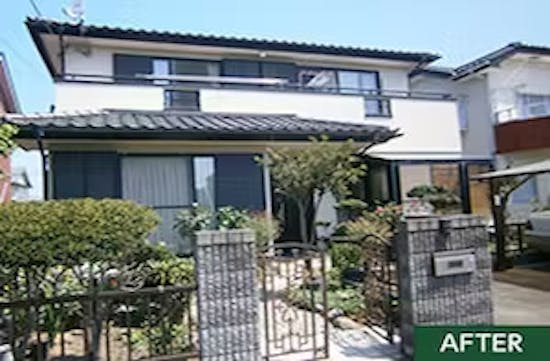 工事後 群馬県前橋市のお客様の外壁・屋根塗装工事