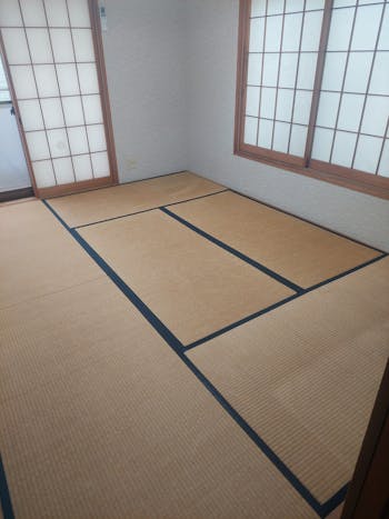 横浜市泉区のお客様の畳張替え・畳表替え工事　具体的な工事内容1