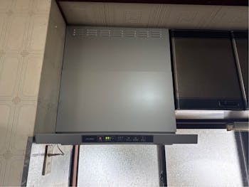 福島県石川郡石川町のお客様のレンジフード交換工事