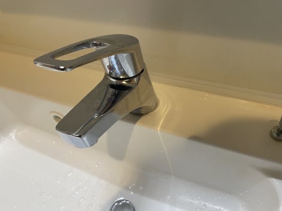工事後 埼玉県のお客様の洗面水栓交換工事