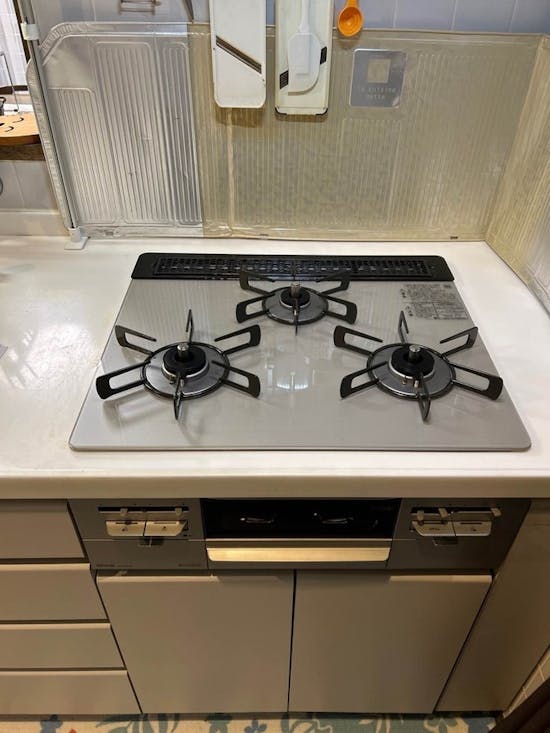 工事後　宮城県宮城郡のお客様のビルトインコンロ交換工事