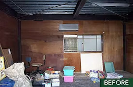 工事前 千葉県のお客様のフロア張替え