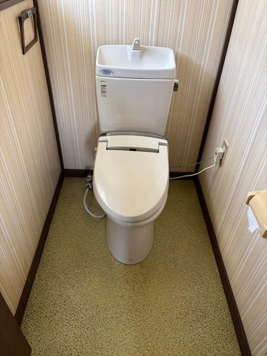 工事前　茨城県水戸市のお客様のトイレ交換工事