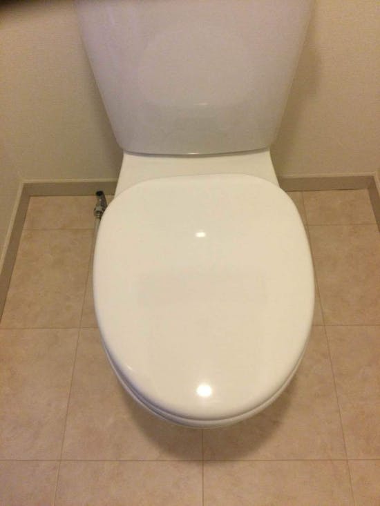 工事前　東京都昭島市のお客様の便座交換工事