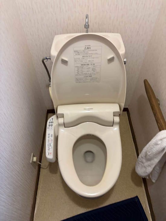 工事前　茨城県日立市のお客様のトイレ工事パック