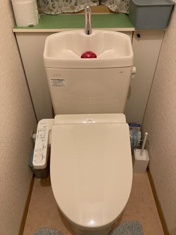 神奈川県のお客様のトイレ工事　具体的な工事内容1