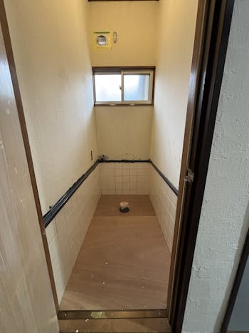 三浦市のお客様のトイレ工事　具体的な工事内容1