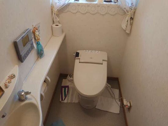 工事前　愛知県豊田市のお客様のトイレ取替工事