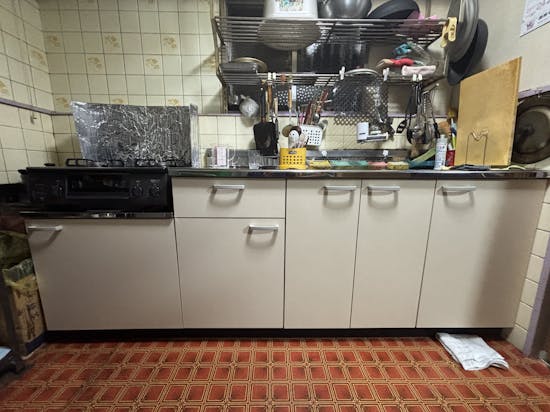 工事後　坂戸市のお客様のシステムキッチン工事