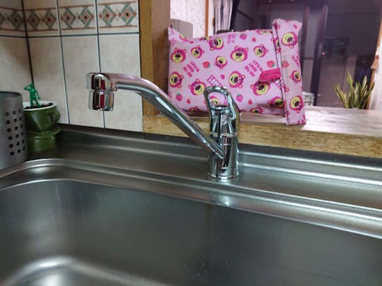 工事後
愛知県名古屋市のお客様のキッチン水栓交換工事