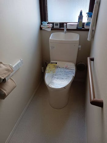 東京都青梅市のお客様のトイレ交換工事