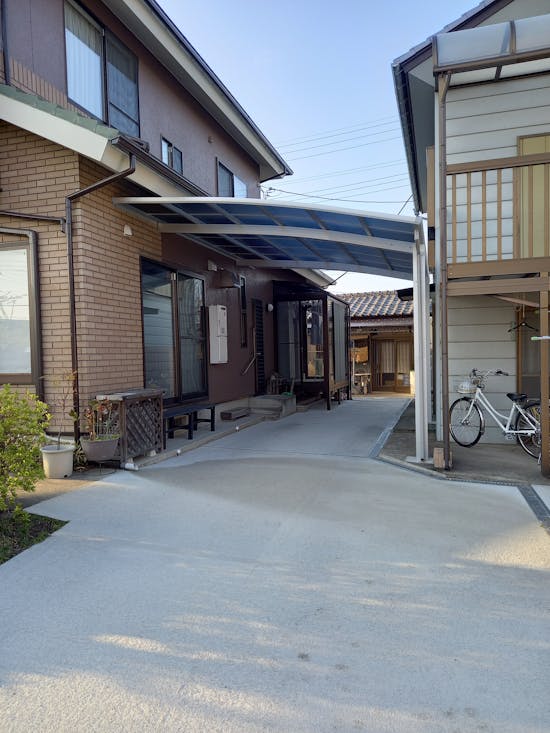 工事後 高崎市のお客様のカーポート設置工事