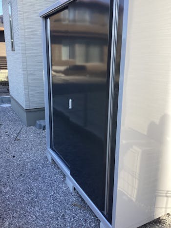 東松山市のお客様の物置・倉庫工事