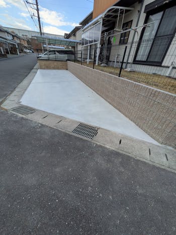 可児市のお客様の駐車場増設工事　具体的な工事内容2