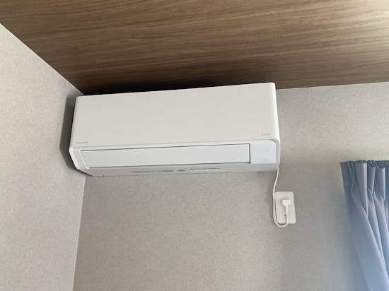 工事後 水戸市のお客様のエアコン設置工事