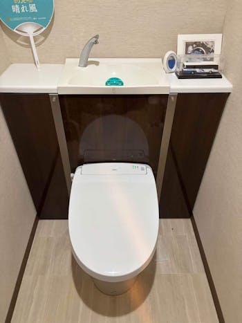 茨城県つくば市のお客様の便座交換工事　具体的な工事内容1