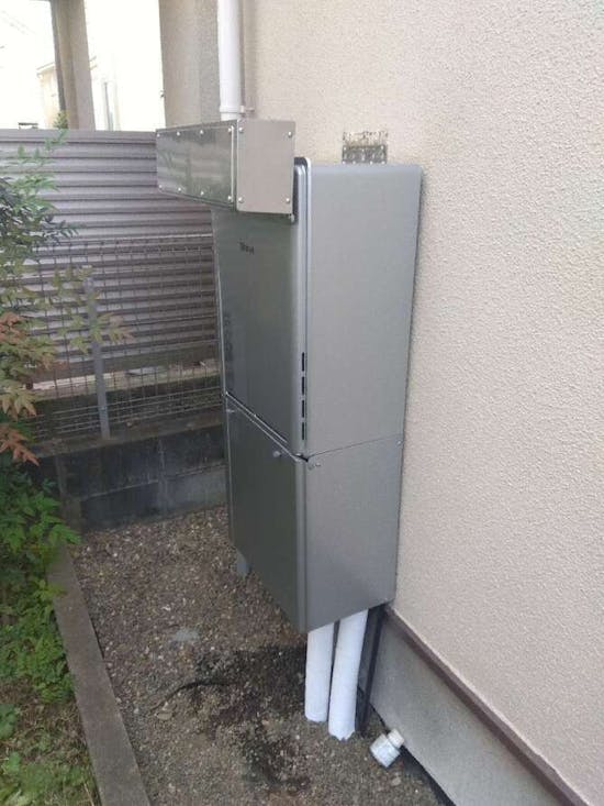 工事後 東京都昭島市のお客様の給湯器・レンジフード交換工事