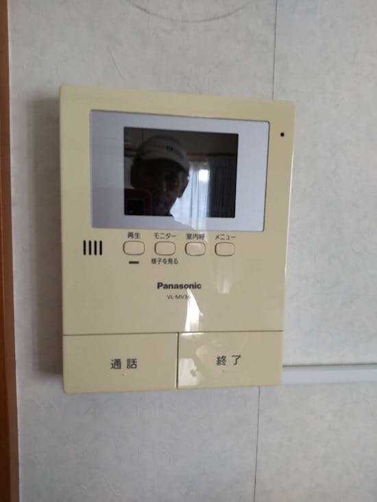 工事前　千葉県市原市のお客様の配線補修工事