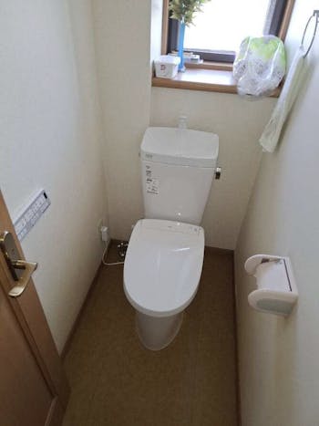 宮城県遠田郡美里町のお客様のトイレ工事洗面台工事