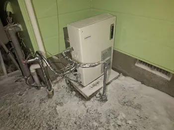 宮城県大崎市のお客様の石油給湯器交換工事