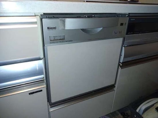 工事前　神奈川県大和市のお客様の食洗器交換工事