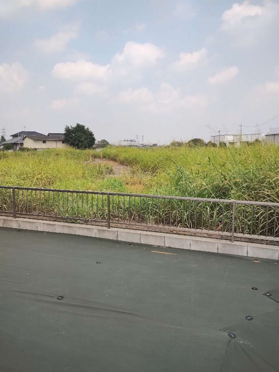 工事前　埼玉県幸手市のお客様の物置設置工事