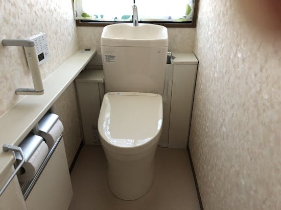 工事後　群馬県のお客様のトイレ交換工事