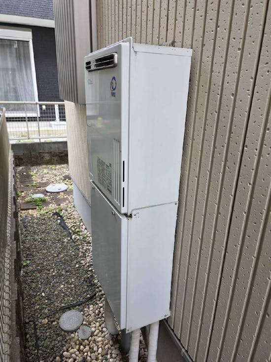 工事前　東京都西多摩郡のお客様の給湯器交換工事